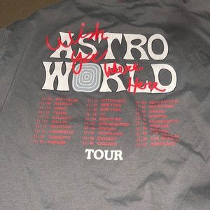 astro world tour shirt